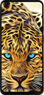 Силиконовый чехол Леопард для Motorola Moto G15 Power - 6611u-4044 изображение 