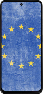 Силиконовый чехол Евросоюз 4 для Motorola Moto G15 Power - 765u-4044 изображение 