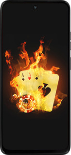 Силиконовый чехол Горящие карты для Motorola Moto G15 Power - 839u-4044 изображение 