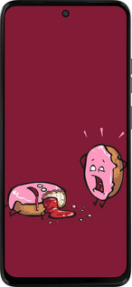 Силиконовый чехол Печенье для Motorola Moto G15 Power - 911u-4044 изображение 