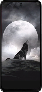 Силиконовый чехол Воющий волк для Motorola Moto G15 Power - 934u-4044 изображение 