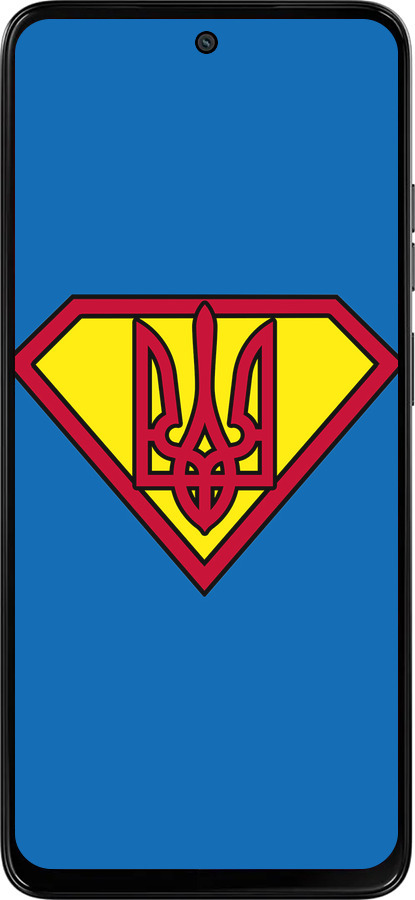 Силиконовый чехол Супер Тризуб для Motorola Moto G15 Power - 1164u-4044 изображение 