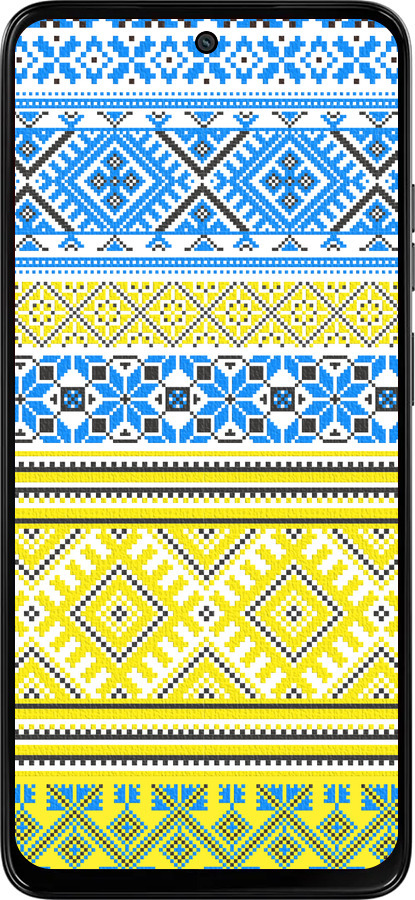 Силиконовый чехол Вышиванка 40 для Motorola Moto G15 Power - 1174u-4044 изображение 