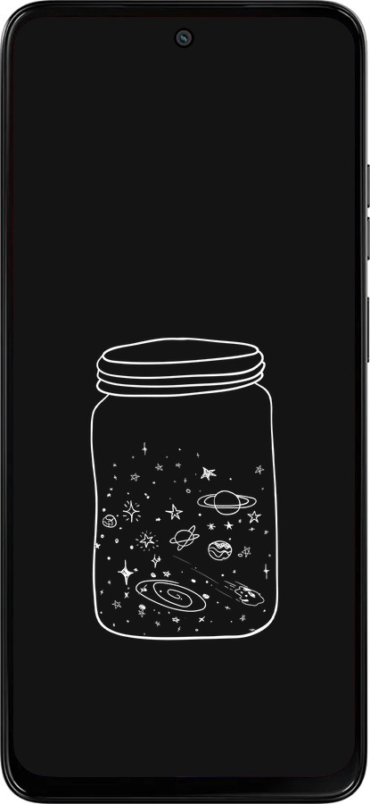 Силиконовый чехол Космос в банке для Motorola Moto G15 Power - 4297u-4044 изображение 