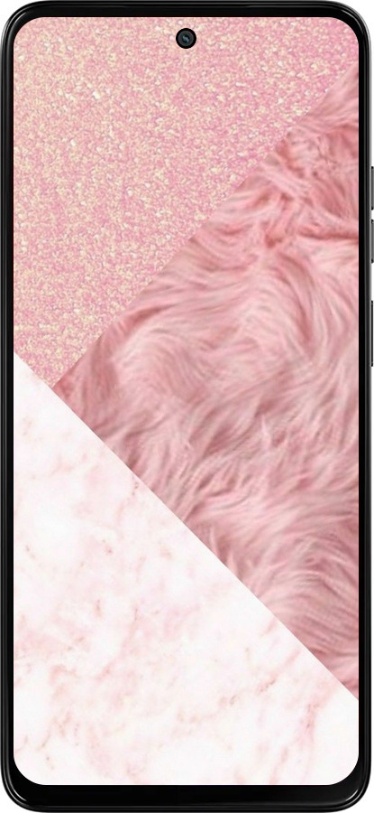 Силіконовий чехол Рожеві текстури для Motorola Moto G15 Power - 4343u-4044 изображение 