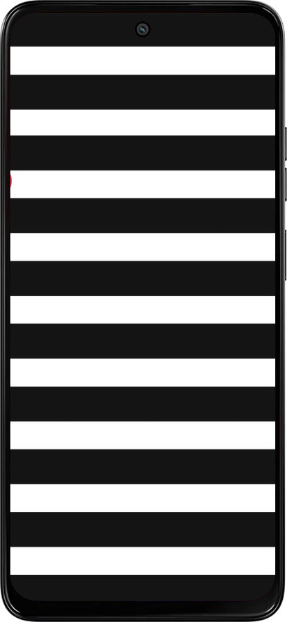 Силиконовый чехол Черно-белые полосы для Motorola Moto G15 Power - 4461u-4044 изображение 