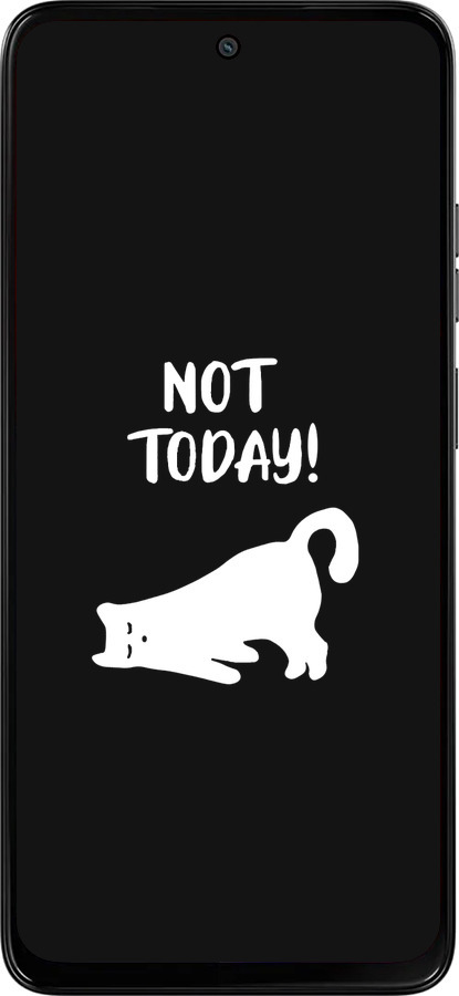 Силиконовый чехол Уставший кот для Motorola Moto G15 Power - 4535u-4044 изображение 