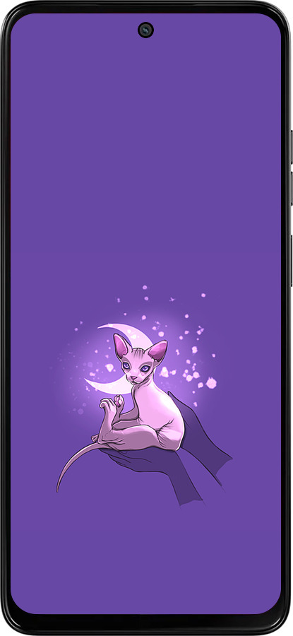 Силиконовый чехол Кот2 для Motorola Moto G15 Power - 4676u-4044 изображение 