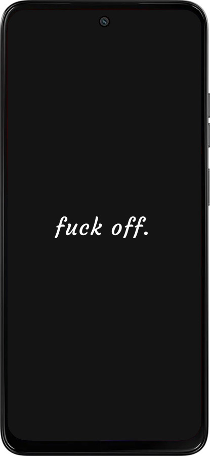 Силиконовый чехол Fuck off для Motorola Moto G15 Power - 4731u-4044 изображение 