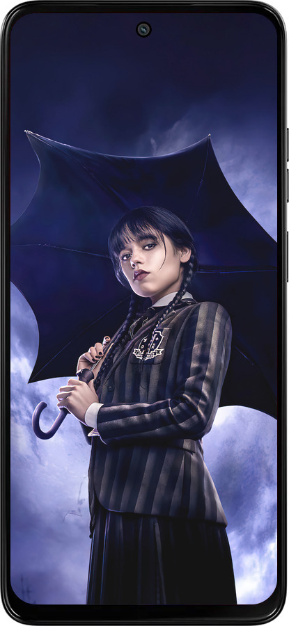 Силиконовый чехол Wednesday v2 для Motorola Moto G15 Power - 5516u-4044 изображение 