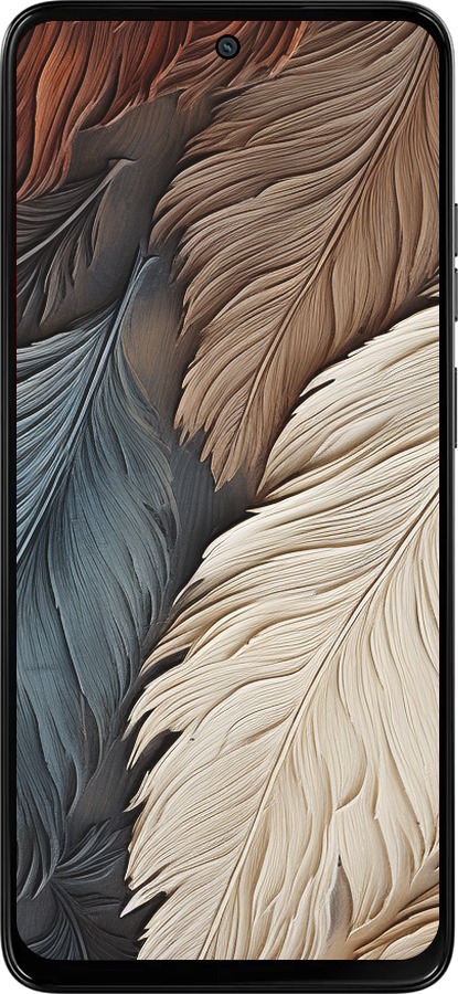 Силиконовый чехол Листья в стиле бохо для Motorola Moto G15 Power - 5643u-4044 изображение 