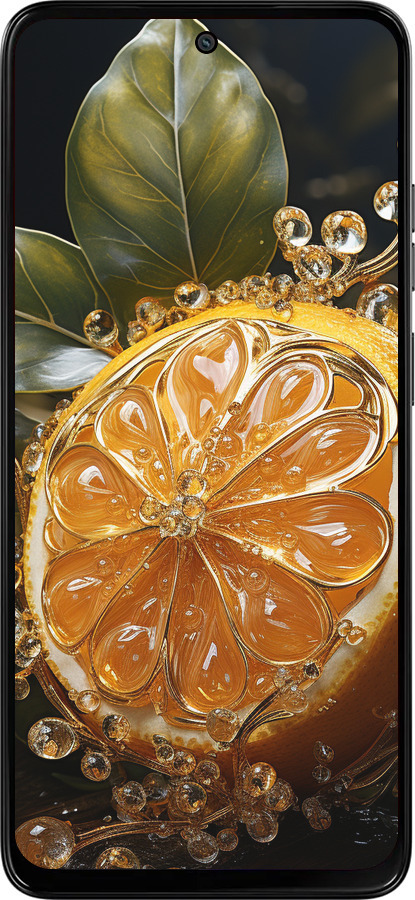 Силиконовый чехол Лимон для Motorola Moto G15 Power - 5647u-4044 изображение 