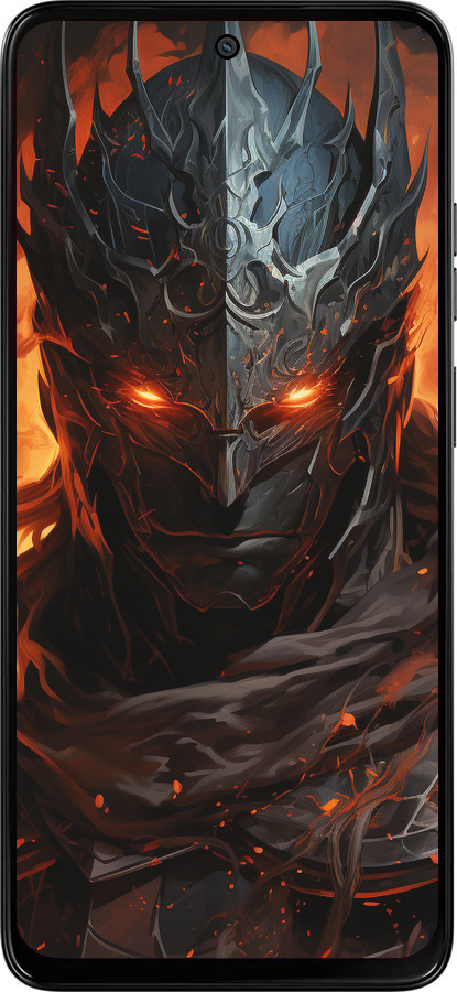 Силиконовый чехол Темный рыцарь для Motorola Moto G15 Power - 5650u-4044 изображение 