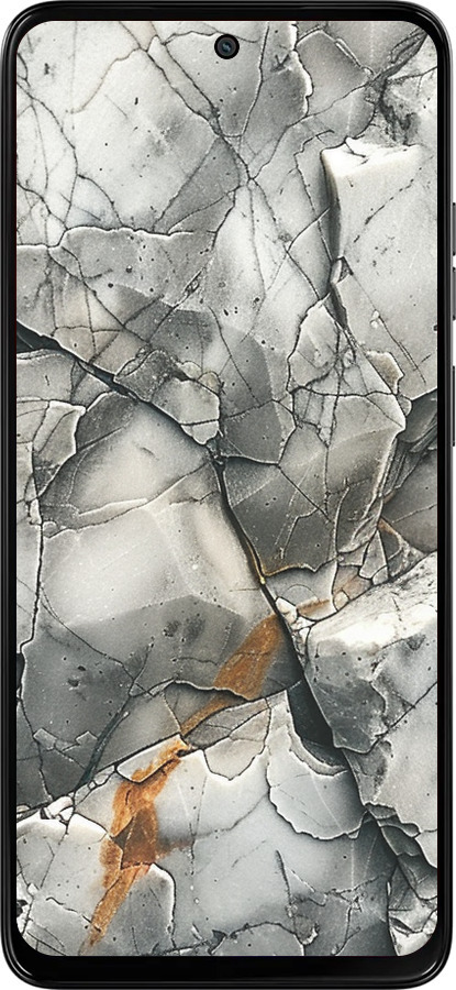 Силиконовый чехол Серый мрамор для Motorola Moto G15 Power - 6041u-4044 изображение 