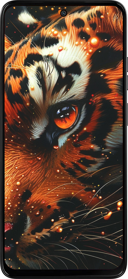 Силиконовый чехол Tiger для Motorola Moto G15 Power - 6053u-4044 изображение 