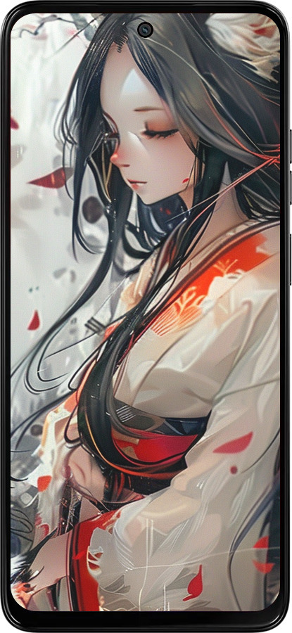 Силіконовий чехол Кіцуне для Motorola Moto G15 Power - 6073u-4044 изображение 