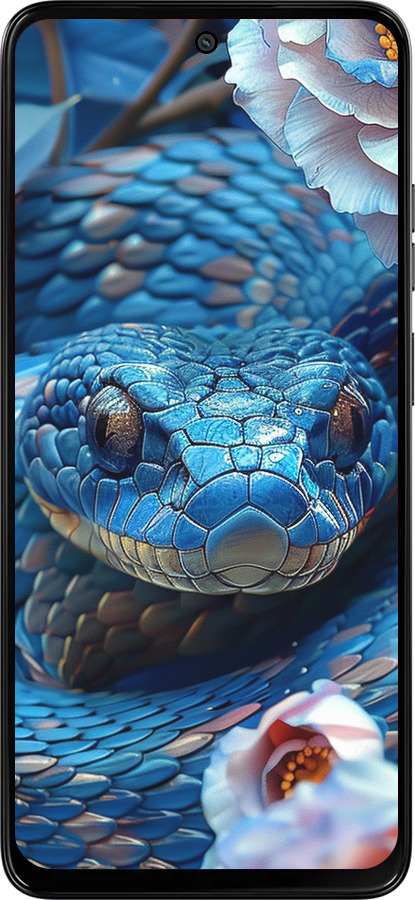 Силиконовый чехол Blue Snake для Motorola Moto G15 Power - 6079u-4044 изображение 