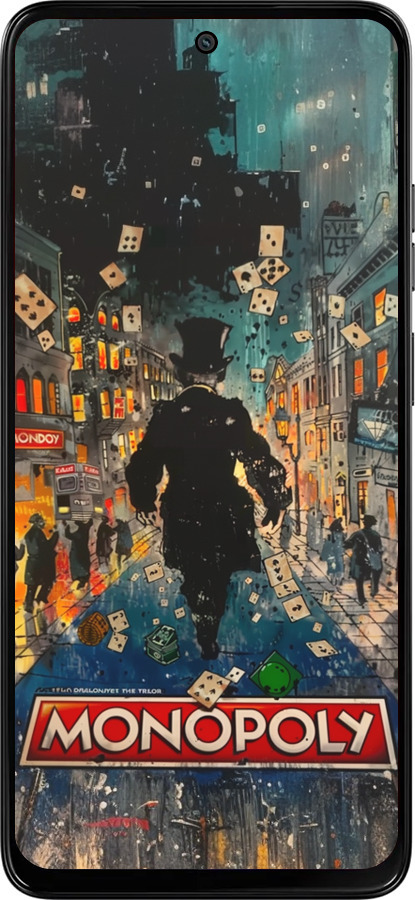 Силиконовый чехол Метрополис игры для Motorola Moto G15 Power - 6085u-4044 изображение 