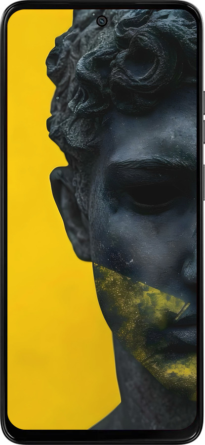 Силиконовый чехол Статуя арт для Motorola Moto G15 Power - 6330u-4044 изображение 