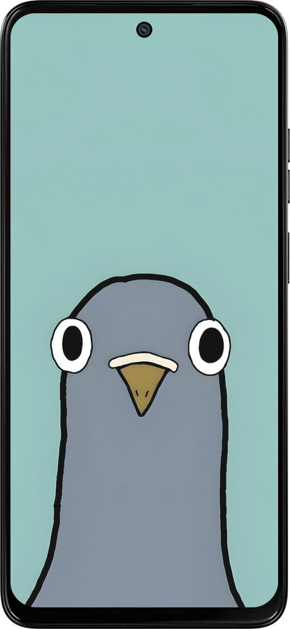 Силиконовый чехол Голубь для Motorola Moto G15 Power - 6388u-4044 изображение 