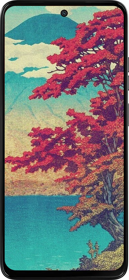 Силиконовый чехол С изображением природы для Motorola Moto G15 Power - 6469u-4044 изображение 