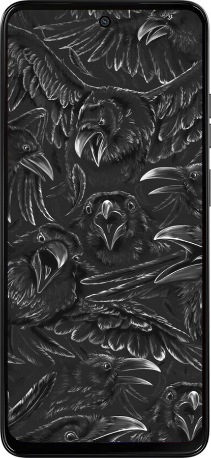 Силіконовий чехол Вороня лють для Motorola Moto G15 Power - 6474u-4044 изображение 