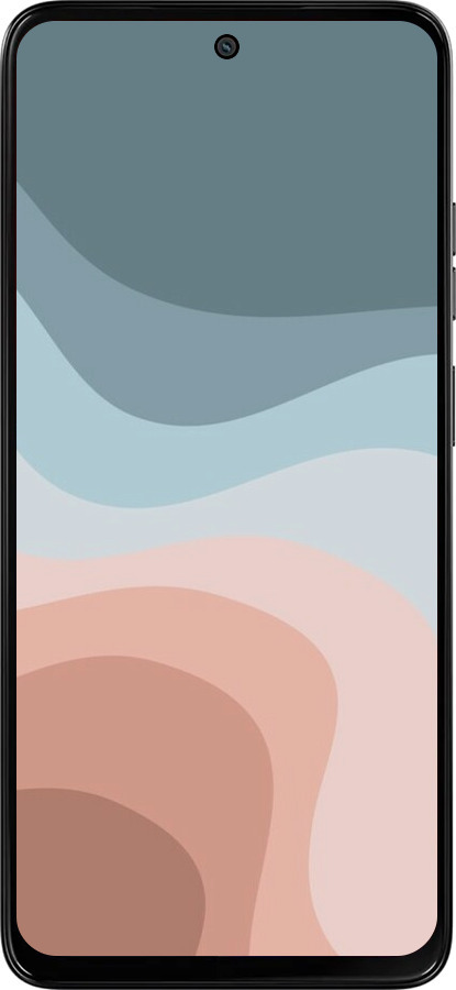 Силіконовий чехол З синіми та рожевими хвилями в стилі ретро для Motorola Moto G15 Power - 6532u-4044 изображение 