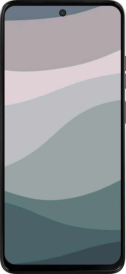 Силиконовый чехол С фиолетовым и бирюзовым ретро-стилем и волнами для Motorola Moto G15 Power - 6533u-4044 изображение 