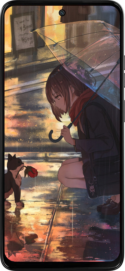 Силиконовый чехол Anime для Motorola Moto G15 Power - 6609u-4044 изображение 