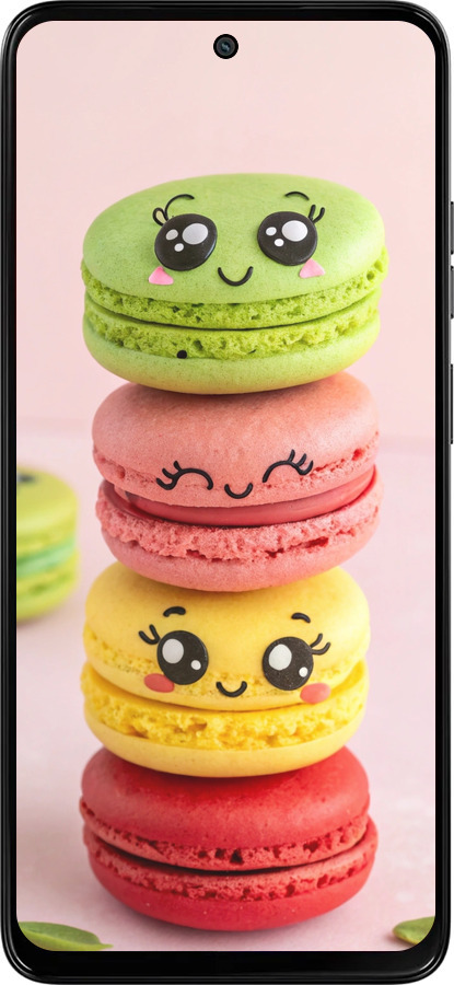 Силиконовый чехол Печенье для Motorola Moto G15 Power - 6693u-4044 изображение 