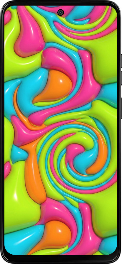 Силіконовий чехол Y2K Jelly Dream для Motorola Moto G15 Power - 6780u-4044 изображение 