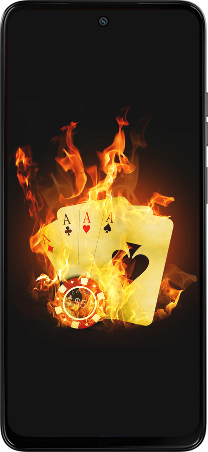 Силиконовый чехол Горящие карты для Motorola Moto G15 Power - 839u-4044 изображение 