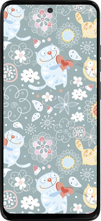 Силіконовий чехол Кошенята v3 для Motorola Moto G15 - 1223u-3948 изображение 