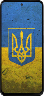 Силиконовый чехол Флаг и герб Украины 2 для Motorola Moto G15 - 378u-3948 изображение 