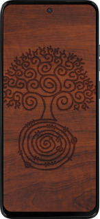 Силиконовый чехол Узор дерева для Motorola Moto G15 - 4119u-3948 изображение 