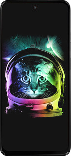 Силиконовый чехол Кот-астронавт для Motorola Moto G15 - 4154u-3948 изображение 