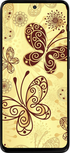 Силиконовый чехол Красивые бабочки для Motorola Moto G15 - 4170u-3948 изображение 