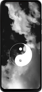 Силиконовый чехол Инь и Янь для Motorola Moto G15 - 4389u-3948 изображение 