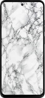 Силиконовый чехол Мрамор белый для Motorola Moto G15 - 4480u-3948 изображение 