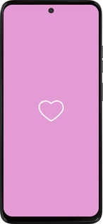 Силиконовый чехол Сердце 2 для Motorola Moto G15 - 4863u-3948 изображение 