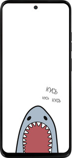 Силиконовый чехол Акула для Motorola Moto G15 - 4870u-3948 изображение 