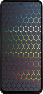 Силиконовый чехол Переливающиеся соты для Motorola Moto G15 - 498u-3948 изображение 