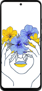 Силиконовый чехол Девушка v4 для Motorola Moto G15 - 5276u-3948 изображение 