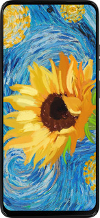 Силиконовый чехол Цветы желто-голубые для Motorola Moto G15 - 5308u-3948 изображение 