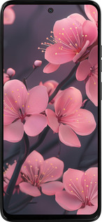 Силиконовый чехол Пурпурная сакура для Motorola Moto G15 - 6075u-3948 изображение 