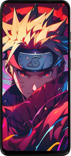 Силиконовый чехол Наруто для Motorola Moto G15 - 6274u-3948 изображение 