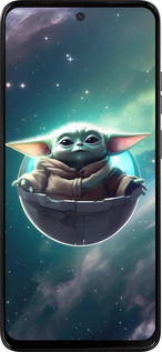 Силиконовый чехол Малышь йода для Motorola Moto G15 - 6294u-3948 изображение 