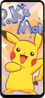 Силиконовый чехол Пикачу для Motorola Moto G15 - 6383u-3948 изображение 