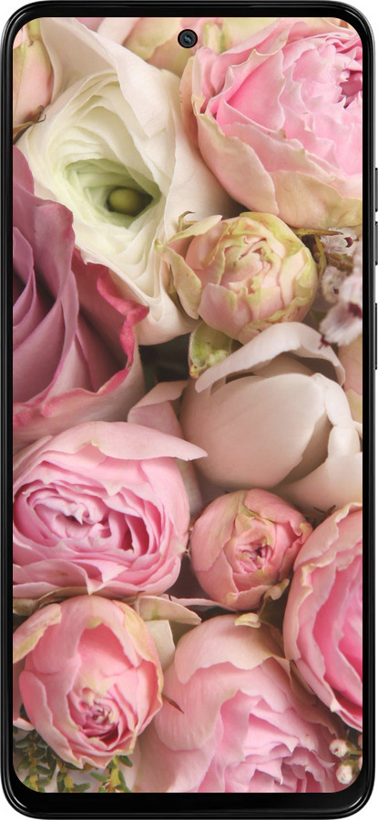 Силиконовый чехол Розы v2 для Motorola Moto G15 - 2320u-3948 изображение 