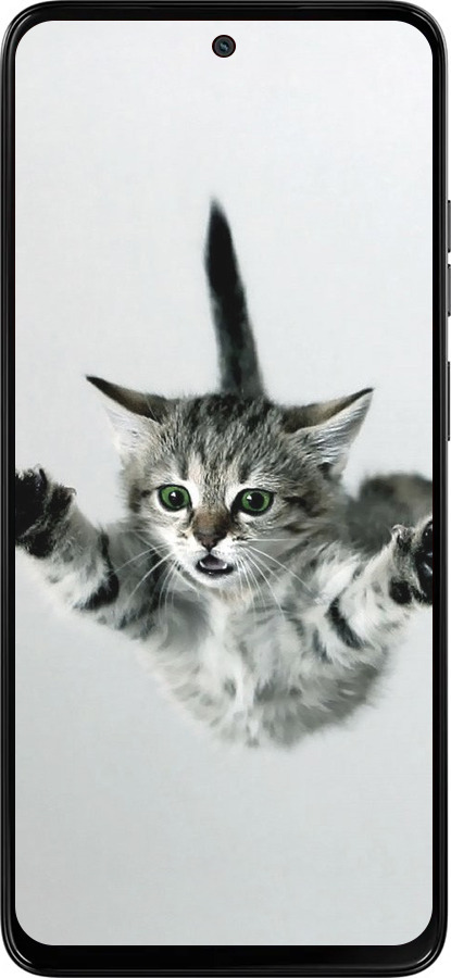 Силиконовый чехол Летящий котёнок для Motorola Moto G15 - 2322u-3948 изображение 